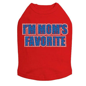 I'm Mom's Favorite Tank - Blue - Many Colors - Posh Puppy Boutique