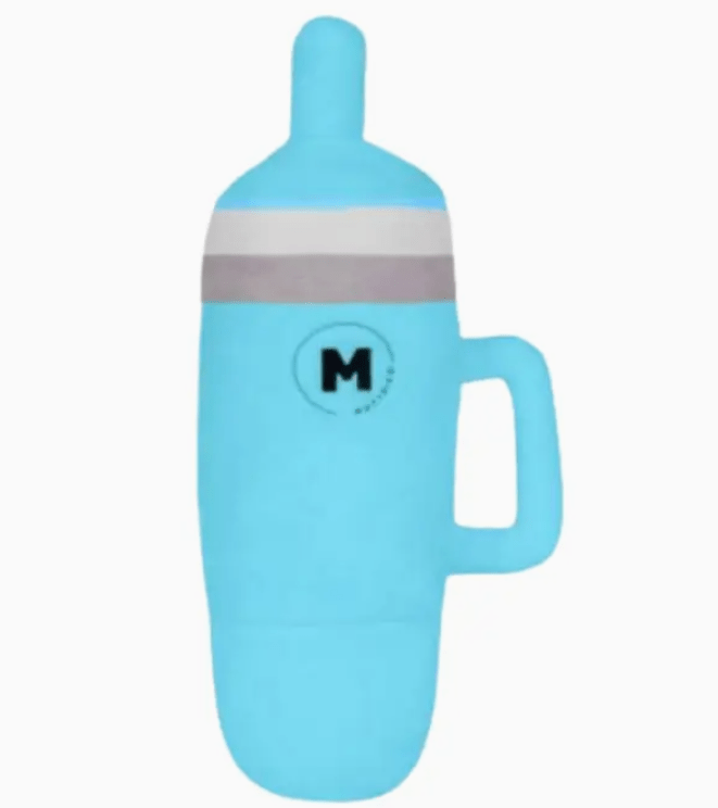 Blue Snuggly Cup Dog Toy