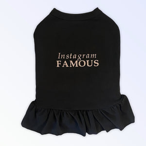 Instagram Famous Dress in Black - Posh Puppy Boutique