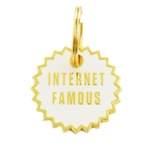 Internet Famous Pet ID Tag - Posh Puppy Boutique