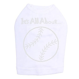 It's All About Baseball Rhinestone Tank - Many Colors - Posh Puppy Boutique