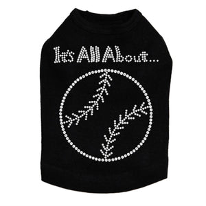 It's All About Baseball Rhinestone Tank - Many Colors - Posh Puppy Boutique