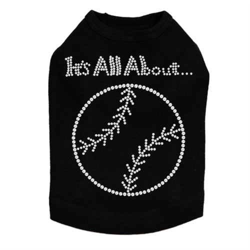 It's All About Baseball Rhinestone Tank- Many Colors