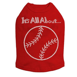 It's All About Baseball Rhinestone Tank - Many Colors - Posh Puppy Boutique