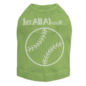 It's All About Baseball Rhinestone Tank - Many Colors - Posh Puppy Boutique