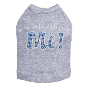 It's All About Me Rhinestone Dog Tank - Many Colors - Posh Puppy Boutique