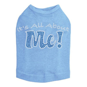 It's All About Me Rhinestone Dog Tank - Many Colors - Posh Puppy Boutique