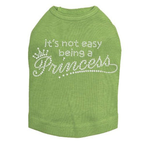 It's Not Easy Being A Princess Rhinestone Tank - Many Colors - Posh Puppy Boutique