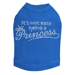 It's Not Easy Being A Princess Rhinestone Tank - Many Colors - Posh Puppy Boutique