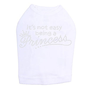 It's Not Easy Being A Princess Rhinestone Tank - Many Colors - Posh Puppy Boutique