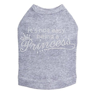 It's Not Easy Being A Princess Rhinestone Tank - Many Colors - Posh Puppy Boutique