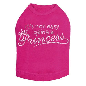 It's Not Easy Being A Princess Rhinestone Tank - Many Colors - Posh Puppy Boutique