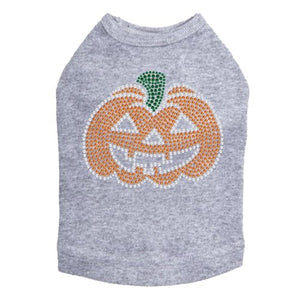 Jack O'Lantern Rhinestone Tank Top - Many Colors - Posh Puppy Boutique