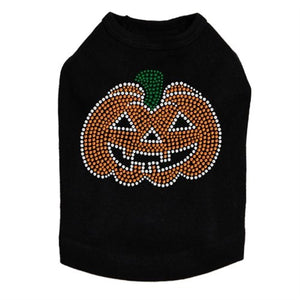 Jack O'Lantern Rhinestone Tank Top - Many Colors - Posh Puppy Boutique