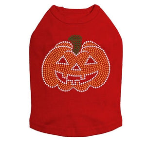 Jack O'Lantern Rhinestone Tank Top - Many Colors - Posh Puppy Boutique