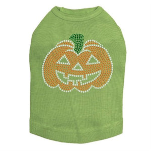 Jack O'Lantern Rhinestone Tank Top - Many Colors - Posh Puppy Boutique