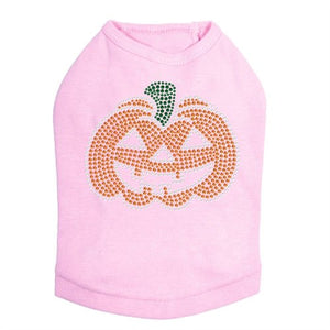 Jack O'Lantern Rhinestone Tank Top - Many Colors - Posh Puppy Boutique