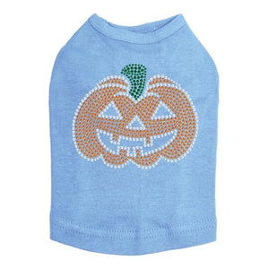 Jack O'Lantern Rhinestone Tank Top - Many Colors - Posh Puppy Boutique