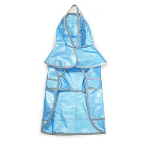 Jelly Raincoat - Blue - Posh Puppy Boutique