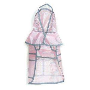 Jelly Raincoat - Pink - Posh Puppy Boutique