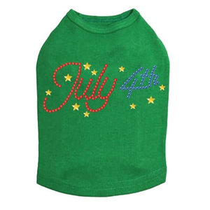 July 4th Rhinestone Tank - Many Colors - Posh Puppy Boutique