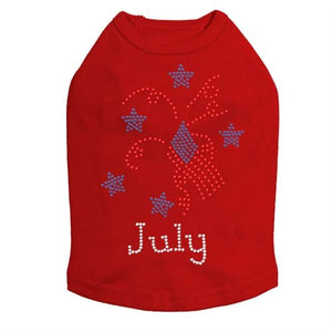 July Rhinestone Tank - Many Colors - Posh Puppy Boutique