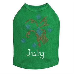 July Rhinestone Tank - Many Colors - Posh Puppy Boutique