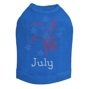 July Rhinestone Tank - Many Colors - Posh Puppy Boutique