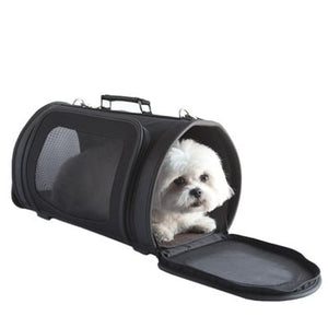 Kelle Carrier - Black Carrier - Posh Puppy Boutique