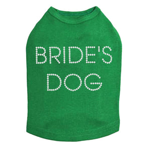 Bride's Dog Rhinestone Tank - Many Colors - Posh Puppy Boutique