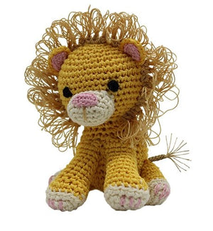 King Cuddles the Lion Knit Toy - Posh Puppy Boutique