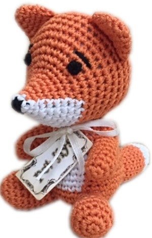 Kit the Fox Knit Toy - Posh Puppy Boutique