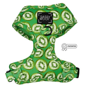 Kiwi Krazy Adjustable Harness - Posh Puppy Boutique