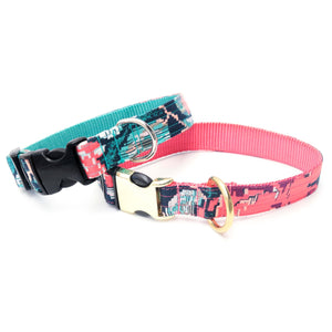 Lacey Voile Dog Collar With Matching Leashes - Posh Puppy Boutique