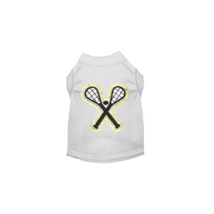 Lacrosse King Dog Tee in 2 Colors - Posh Puppy Boutique