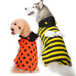 Ladybug Bumblebee Reversible Dog Costume - Posh Puppy Boutique