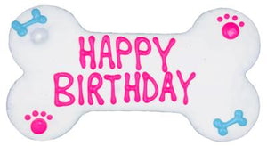 Large Birthday Bone Treat Box in 2 Colors - Posh Puppy Boutique