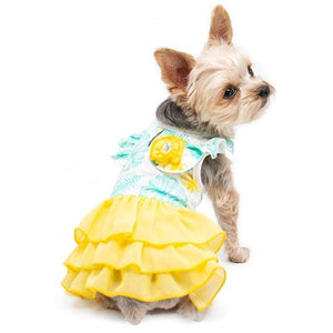 Leafy Dress - Posh Puppy Boutique