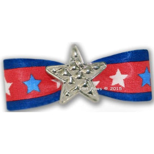 Let Freedom Ring Hair Bow - Posh Puppy Boutique