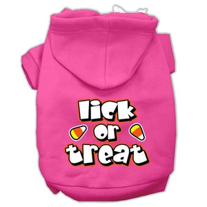 Lick Or Treat Screen Print Hoodie - Many Colors - Posh Puppy Boutique