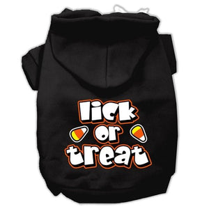 Lick Or Treat Screen Print Hoodie - Many Colors - Posh Puppy Boutique