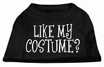 Like My Costume Screen Print Shirt - Black - Posh Puppy Boutique