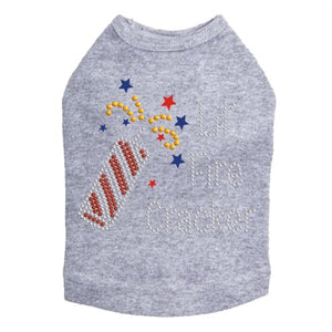 Lil' Firecracker Rhinestone Tank - Many Colors - Posh Puppy Boutique