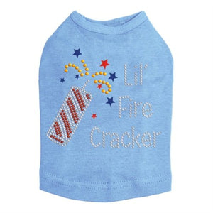 Lil' Firecracker Rhinestone Tank - Many Colors - Posh Puppy Boutique