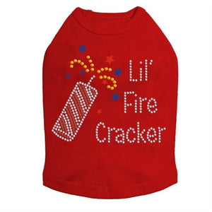 Lil' Firecracker Rhinestone Tank - Many Colors - Posh Puppy Boutique