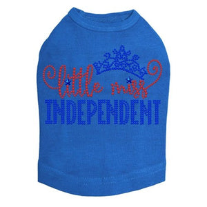 Little Miss Independent Dog Tank - Many Colors - Posh Puppy Boutique