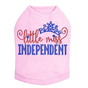 Little Miss Independent Dog Tank - Many Colors - Posh Puppy Boutique