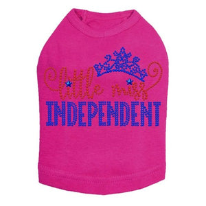 Little Miss Independent Dog Tank - Many Colors - Posh Puppy Boutique