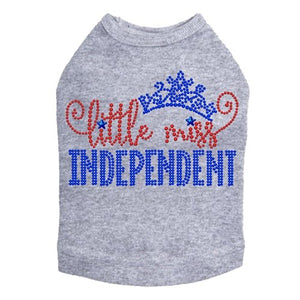 Little Miss Independent Dog Tank - Many Colors - Posh Puppy Boutique