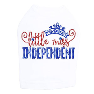 Little Miss Independent Dog Tank - Many Colors - Posh Puppy Boutique